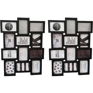 IELEPHONIX Picture Frames 4 * 6'' 12 opening Multi Family Photo for Gallery Decor wall Hanging Display horizontal vertical dual-use random (2)