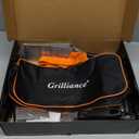 Grilliance 27pcs Griddle Accessories Kit for Blackstone, Professional Hibachi Flat Top Grill Tools, Enlarged Spatula Gift Set with Basting CoverBurger Press Patty Maker for Outdoor BBQ Teppanyaki