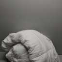 STWIENER Soft Oversized XL King Plus Comforter 120"x128" Extra Large Lightweight Down Alternative 8 Corner Tabs Fluffy Breathable Microfiber White