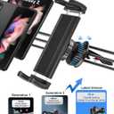 Tablet Mount for Car Vent, [Lossless Installation] Car Air Vent Clip Tablet Holder Fits Tablet Phone for iPad 10.2, 10.9, ipad Mini Pro Air Z Fold 5 4 3 iPhone 15 and More 4.7-12.9" Device