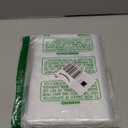 100 Clear Plastic Bags With Handles 9"x12" Perfect for Merchandise And Retail 1.5Mil Thick Clear Gift Bags With Handles