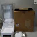 Automatic Dog Water Bowl Dispenser with Patented Faucet  8L Large Gravity Cat Water Dispenser with Filter & Adjustable Base, Wide Mouth for Easy Clean, BPAFree, Stainless Steel Pet Waterer for Pets