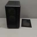 darkFlash Micro-ATX PC Case, Pre-Install 3 PWM ARGB Fans Computer Case, High Heat Dissipation MATX Gaming PC Case, USB 3.0 Port, Supports up to 240mm AIO(DB330M MESH, Black)