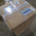 Safco Open Top Trash Can, 30 Gallon Stainless Steel Modern Garbage Can for Indoor Use, Silver