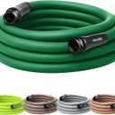 Flexzilla Colors Garden Hose 5/8 in. x 25 ft., Lightweight All-Weather Water Hose, Durable and Flexible, Leak-Free Connections, Forest Green