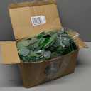 CQURE 96Pcs Eucalyptus Garland,Artificial Eucalyptus Leaves Table Greenery Garland Wreath Vines for Wedding Party Table Fireplace Home Decor