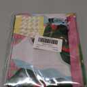 Christmas Pink Gingerbread Porch Banner Gingerbread Man Door Hanging Banner Xmas Candy Backdrop Winter Backdrop for Holiday Classroom Home Office Indoor Outdoor Party Supplies