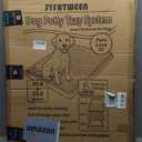 Reusable Dog Loo System with Artificial Grass Turf&Pee Pads&Tray, for Puppy Potty Training is Portable&Easy to Clean,35x23in Large Dog Litter Box Toilet for Indoor/Outdoor use(35.6''x23.6'')