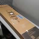 Step Ladder Foldable Folding Stool - for Home Adults Kitchen 4 Stepping Extension Tall Heavy Duty with Handrails - Closet Stepstool Stair Ladders Extendable Stepladder for Indoor House 600Lbs (White Pink)