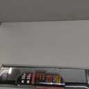 15.8" ICBEAMER Clip On Rear View Mirror | Flat Clear Tint Glass, Panoramic Wide Angle HD Glass, Anti Glare, Universal Fit for Car, SUV, Truck | Eliminates Blind Spots (1 Pack)