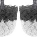 MR.SIGA Premium Toilet Bowl Brush Replacement Head, 2 Pack