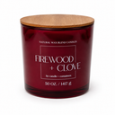 Firewood + Clove Glass Jar Candle 50 OZ