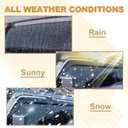 Rain Guards for Toyota Land Cruiser Prado J250/LC250 Window Visors