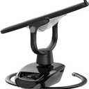 Angelbliss Baby Swing with Custom Motion, 3D-Motion Electric Swing with 6 Unique Motions & 4-Speeds, Bluetooth Enabled, 13 Preset Lullabies (Black)