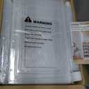 12 Pack Thicken & Sturdy Clear Shoe Storage Organizer with Magnetic Door, Shoe Boxes Clear Plastic Stackable for Closet, Shoe Rack for Sneaker Boot Container, Shoe Cabinet Fit up to US Size 12