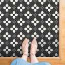 MORCART 20Pcs Peel and Stick Floor Tile, 7.87"x 7.87" Vinyl Flooring Waterproof, DIY Flooring for Bathroom, Kitchen, Fireplace, Pet House, Stairs, Bedrooms, Wall (white FT1165-20)