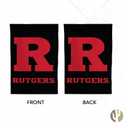 Desert Cactus Rutgers R Garden Flag  19 x 12 inch Rutgers Scarlet Knights Banner, For Outdoor Display and Events (Design C)