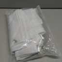 OTraki Ex-Large Mesh Laundry Bag 36x43 Inch Drawstring Laundry Wash Bags 2 Pack Dirty Clothes Net Laundry Bag Heavy Duty Travel Storage Organize Bag Don't Drying, Melting 140-176 White