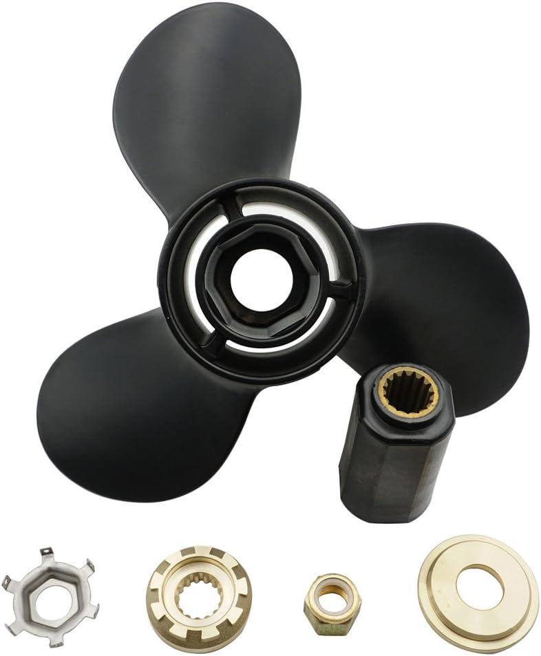 Young Marine OEM Grade Aluminum Outboard Propeller for Mercury 40-140HP(15 Spline Tooth)