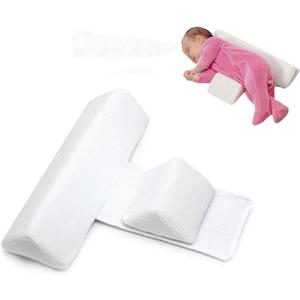 Baby Side Sleeper Weddge Adjustable Soft and Breathable Newborn Pillow