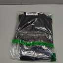 Spring Water Fleece Lined Tights Leggings Women, Black Tights Thermal Warm One Lined Design Sheer Skintone for Winter (Large)