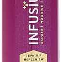 Infusium Repair and Replenish Nourishing Shampoo  Hydrating and Clarifying Shampoo for Build Up  Ceramides, Keratin, and Argan Oil  33.8 oz