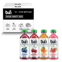 Bai Flavors Variety Pack, Antioxidant Infused Water Beverage, with Vitamin C and No Artificial Sweeteners, 18 fl oz Bottles, 12 Pack