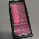 ohora Semi Cured Gel Nail Strips (N Tint High-Teen) - Pink, Tint, Works with Any UV/LED Lamps, Salon-Quality, Long Lasting, Easy to Apply & Remove - Includes 2 Prep Pads, Nail File & Wooden Stick