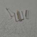 Baseboard Corner Blocks 4inch Height, Self Adhesive 3 Inside + 3 Outside Corners-Connector Between The Cove Base Wall Base Rubber Moulding Trim, Perfect Match for Our S100 Baseboard(White)