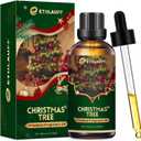 Christmas Tree Essential Oil 3.38 Fl Oz (100ml), Christmas Essential Oils for Diffusers, Winter Essential Oils for Candle Making, Cozy Holiday Scented Oils