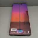 Smart Corner Floor Lamp, RGBICW LED Standing Lamp with App Control, 16 Million Colors with Music Sync, Dimmable Ambient Light for Bedroom, Living Room, Home Decor (Black)