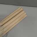 Sintuff 8 Pcs Bird Perches for Cage Accessories, Wooden Perch Rods Replacement with Double Head Slots, 0.6 Inch Diameter Natural Wood Stand for Parrot Macaw Cockatoo Parakeet(30 Inches)