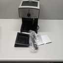 Capresso 117.05 Stainless Steel Pump Espresso and Cappuccino Machine EC50, Black/Stainless