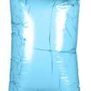 PABCK Extra Large Big Storage Zipper Bags 19.68 x 27.5 inch 20 Pack 2.36 Mil Thick for Clothing Organization Relocating Moving Traveling Clear Reclosable Resealable Package Bag