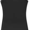 HOZIY Gymnastics Leotards with Shorts for Girls Toddlers Kids Biketard Tumbling Outfits Sparkle Unicorn Leopard Galaxy (9-10 Years, A Solid Black)