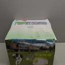 Automatic Ball Launcher for Dogs, 40-80Ft Distance Dog Ball Thrower Launcher, Rechargeable Automatic Dog Balls Launchers with 4 Balls (2.5"), Remote Control Thrower for Medium/Large Dogs (Blue)