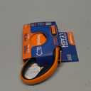 Retractable Dog Leash 18.2 ft  Chew Proof Cable Included  360 Tangle-Free Design  Heavy Duty Reflective Leash  Soft Anti-Slip Grip Outdoor Daily for Small & Medium Dogs up to 50 lbs (Orange)