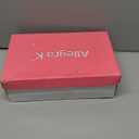 Allegra K Women's Front Zip Cut Out Chunky Heels Slingback Gladiator Heel Sandals (9.5)