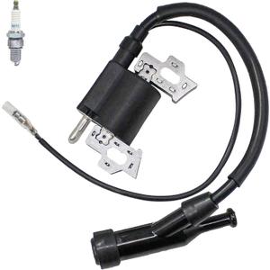 fullas 212cc Ignition Coil with Spark Plug for Predator 212cc 224cc 196cc Coleman Ct200u Honda GX160 GX200 GX140 GX120 5.5 6.5 HP Engine Generator Mini Bike Go Kart Pressure Washer OEM 30500-ZE1-033