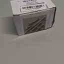 (100Pcs) #102" Hex Washer Head Self Drilling Screws, 410 Stainless Steel Metal SheetScrewsTEK Screws, Sheet Metal Self Tapping Screws (#10x2", Silver)