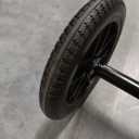 All Terrain Steerable Knee Scooter Crutch AlternativeDeluxe Medical Scooter Double Handbrake,for Adults Injured Ankle & Foot Recovery Scooter in Black