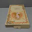 Gospire Rectangle Lighted Makeup Mirror with Magnification, 10X Magnifying Mirror with Lights 3 Color, Height Adjustable and 4000mAh Battery for Bedroom Bathroom, Large Surface for Women or Men- White