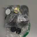 Maricome 2 Inch Wood Furniture Feet Set of 4 Replacement Bun Feet Predrilled M8 Bolt Small Round Furniture Legs for Sofa Couch Ottoman Screw in