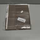 Fleece Lined Tights Women Fake Translucent Warm Pantyhose Leggings Sheer Thick Tights for Winter (Brown, S)