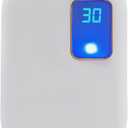 Electric Tankless Water Heater 3000W 110V Bathroom Kitchen Instant Hot Water Heater with LED Display for Daily Washing, RVs, Bars, Schools, Hospitals, 4.6 * 2.8 * 6.3inch (White)