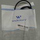 WARRKY USB C to HDMI Cable 4K 60Hz[Anti-Interference, Gold-Plated Plugs] Aluminum HDR Type-C to HDMI 2.0 Cord, Thunderbolt 3/4/5 Compatible for iPhone 15/16 Series, MacBook, iMac, iPad Pro, Galaxy-6ft