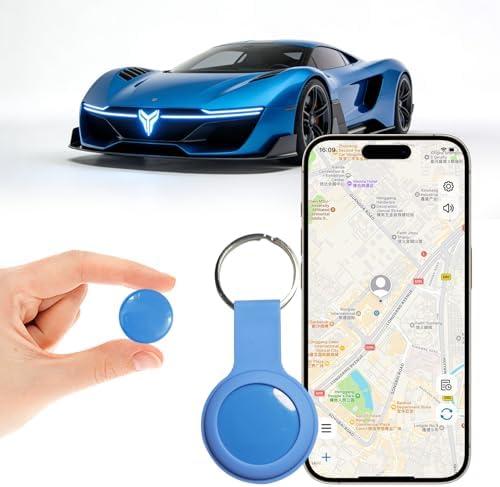 GPS Tracker for Vehicles, Cars, Kids & Pets, Real-Time Location Updates, No SIM Card No Subscription, Long Standby Waterproof GPS Tracking Device for Dogs, Elderly & Valuables (Android & iOS)