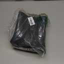 Kitchen Mats for Floor, Super Absorbent Kitchen Rugs Non Slip Washable, Rubber Backing Soft Woven Linen Embroidery Runner Rug, Standing Mat Kitchen Sink Mat, Easy to Clean, Brown 17x30