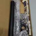 NearMoon Industrial Pipe Towel Bar, Heavy Duty Bathroom Hardware Towel Holder Accessory, Wall Mounted DIY Rustic Iron Bathroom Towel Rack Holder (18 Inch, Black)