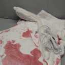 blunique Cow Print Heated Throw Blanket Electric Blanket-Heating Blanket Throw with 10 Heat Levels & 10 Hours Auto-Off, Cozy Soft Fleece Sherpa, Washable, 50 x 60 Inches Cow Print Pink (04 - Pink Ombre-white)